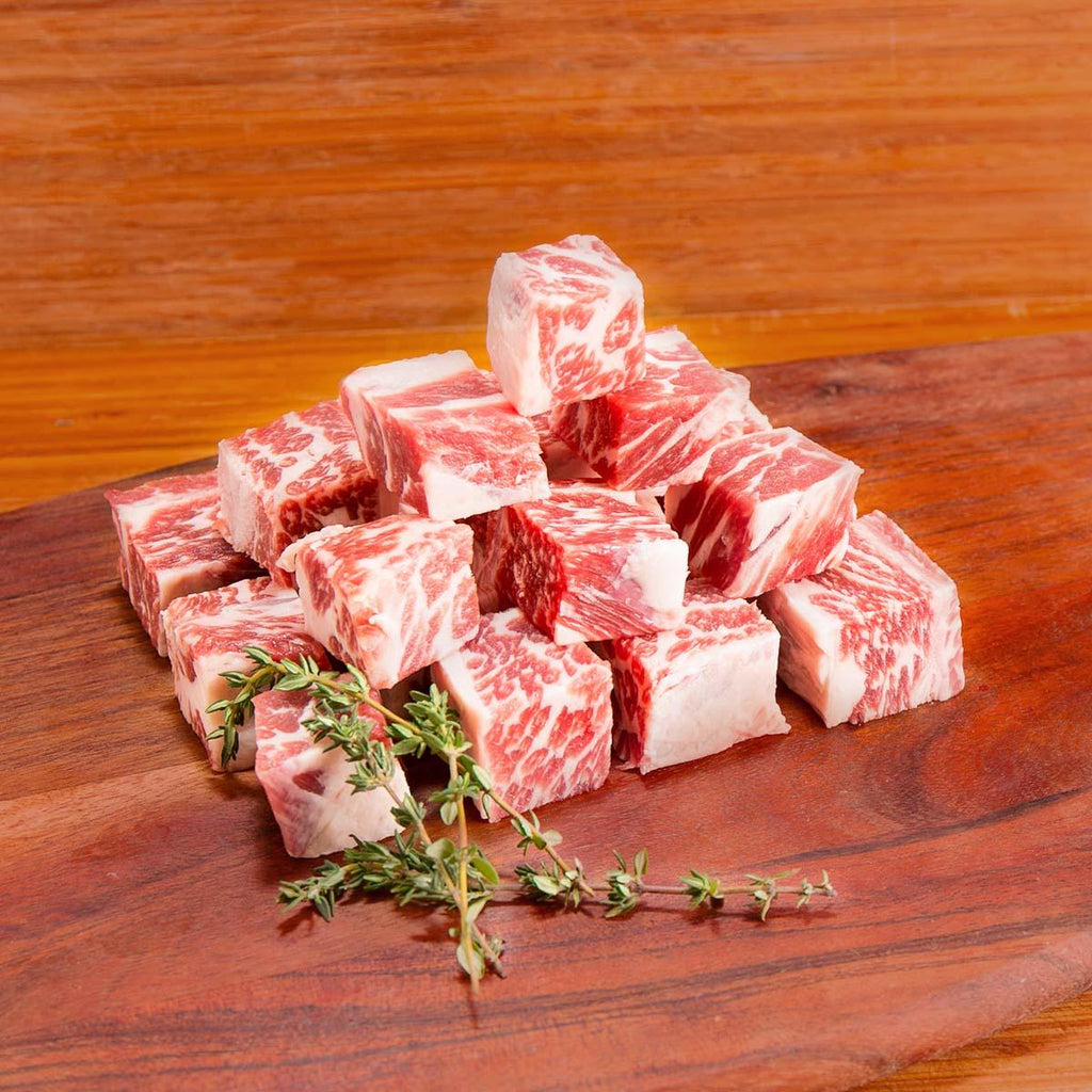 AUS ORGANIC BEEF Australian Chilled 100% Grass Fed Organic Beef for Stewing  (200g)