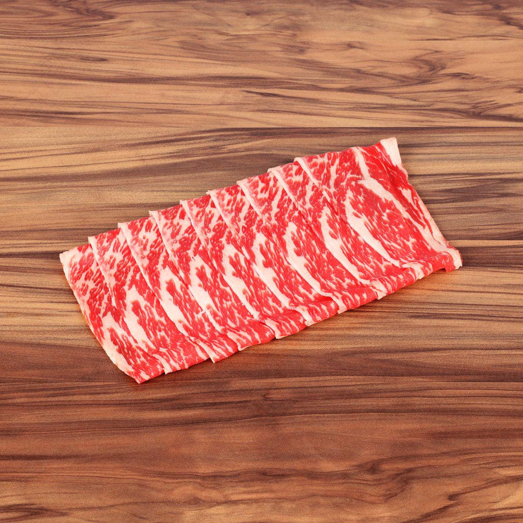 認證安格斯牛肉 美國認證安格斯極佳級去骨牛小排 - 薄片火鍋盤 [經解凍處理]