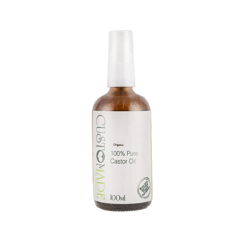 HEALTH QUEST CustoMade Organic 100% Pure Castor Oil  (100mL)