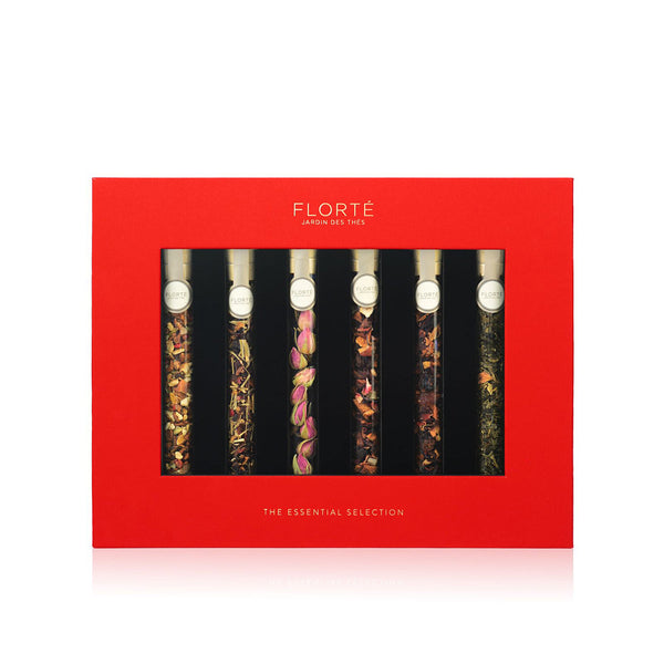 FLORTE 試管花茶禮盒 - 紅色  (1 set)