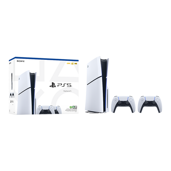 PlayStation®5 console – Two DualSense Wireless controller Bundle (Slim)