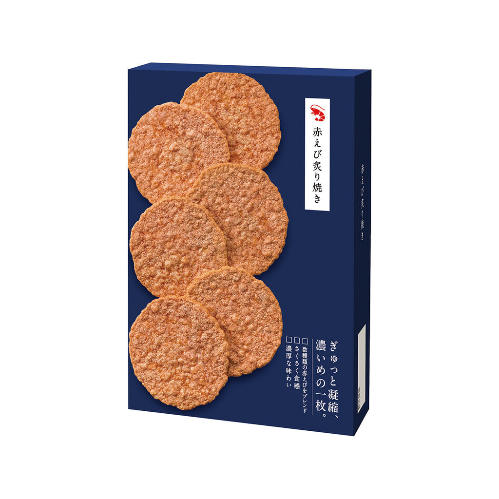 KEISHINDO 烤紅蝦片（6包）