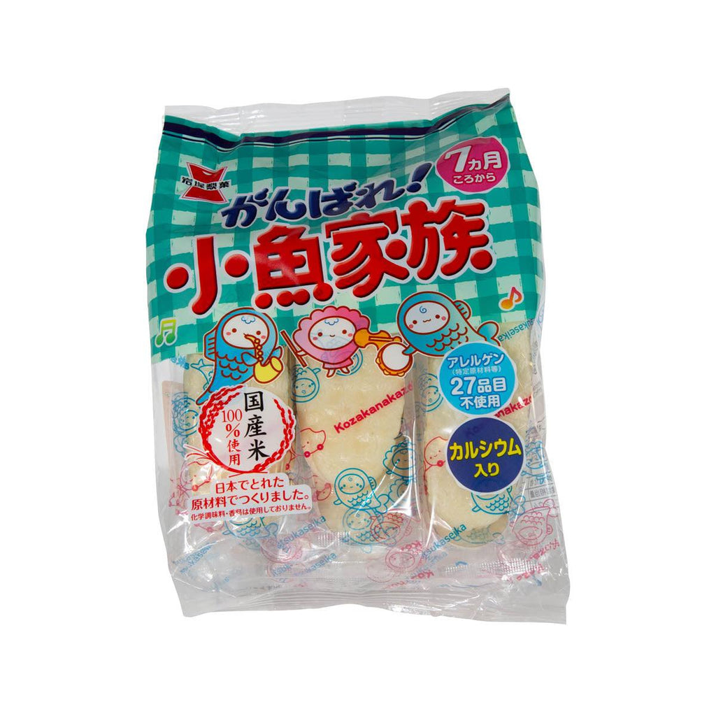 IWATSUKA Small Fish Family Rice Cracker  (43g)