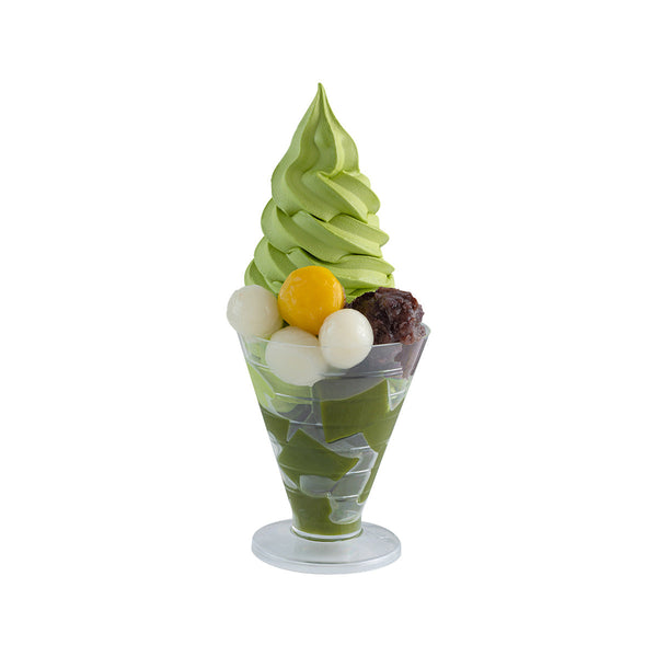 sweets house Cha Cha Matcha Anmitsu Soft Cream Parfait (1pc)